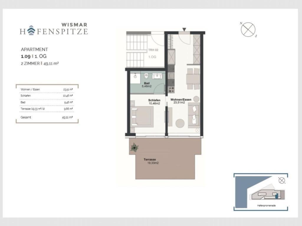 Hafenspitze App 09 Apartment Wißmar Екстериор снимка